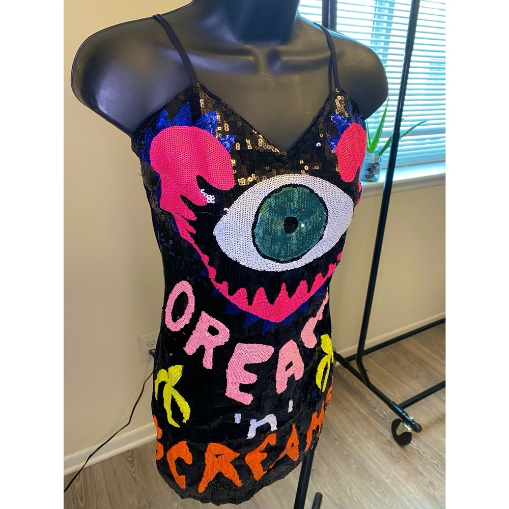 Black Mini Dress - Picture 1 of 4